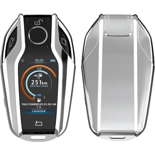 Coloful TPU Car Key Case Key Cover for BMW 5 7 series G11 G12 G30 G31 G32 i8 I12 I15 G01 X3 G02 X4 G05 X5 G07 X7 display key