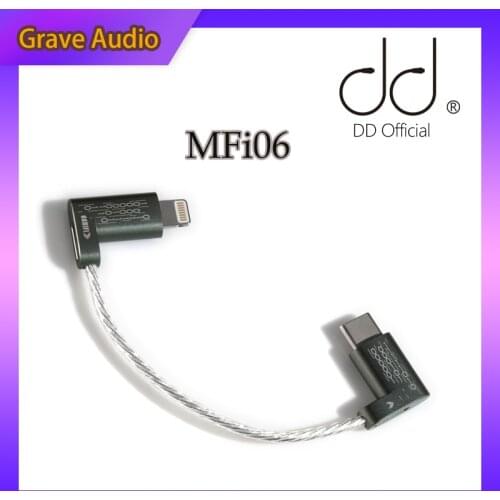 DD ddHiFi MFi06 Light-ning to USB TypeC Data Cable to Connect iOS Devices with USB-C DAC / AMP