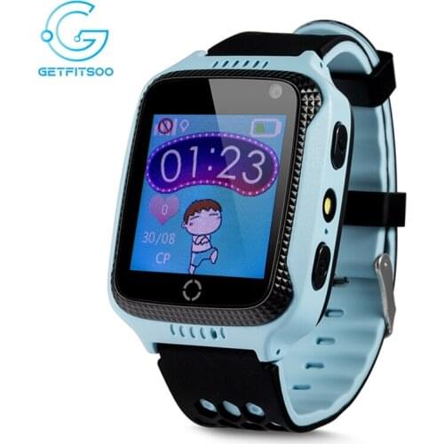 Getfitsoo GW500S Smart-Watch 2G GPS Children Location-Finder Kids Position Tracking Camera Watch Child Anti-Lost Position Torch