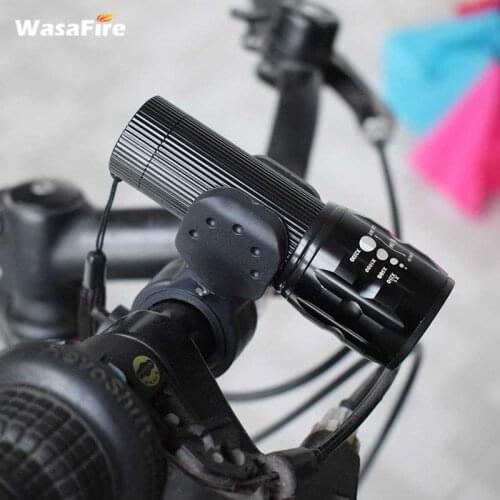 HOT Light 7 Watt 2000 Lumens 3 Mode Cycling Bicycle Bike Lights+Torch Holder Bike Q5 LED Waterproof Front Light Zoom Flashlight