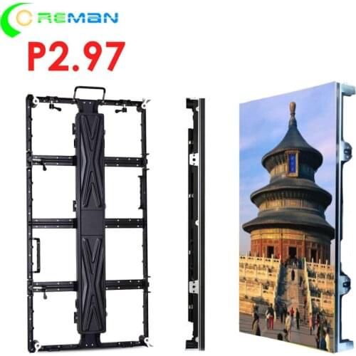 Hot product Spanish pantallas de led p2.8 p2.7 p2.6 p2.5 lightweight easy carry 50cm x 50cm led screen p1.6 p1.8