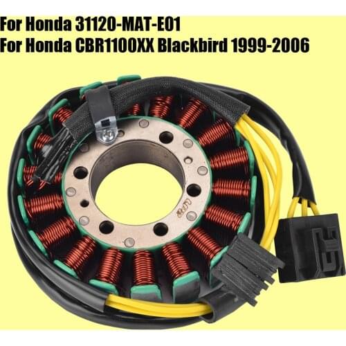 Stator Coil for Honda CBR1100XX Blackbird 1999-2006 2005 2004 2003 2002 2001 2000 31120-MAT-E01 Generator Coil CBR 1100XX