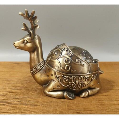 China seiko Sika deer ashtray crafts statue