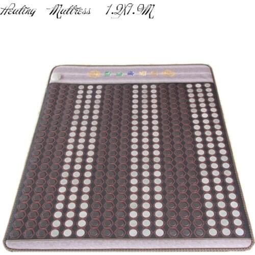 Heating mattress tourmaline pain relief mat jade mattress thermal mat sleep Tourmaline and jade heating mattress 1.2X1.9M