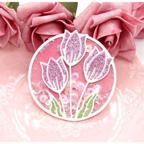 KSCRAFT Flowers Metal Cutting Dies Stencils for DIY Scrapbooking/photo album Decorative Embossing DIY Paper Cards