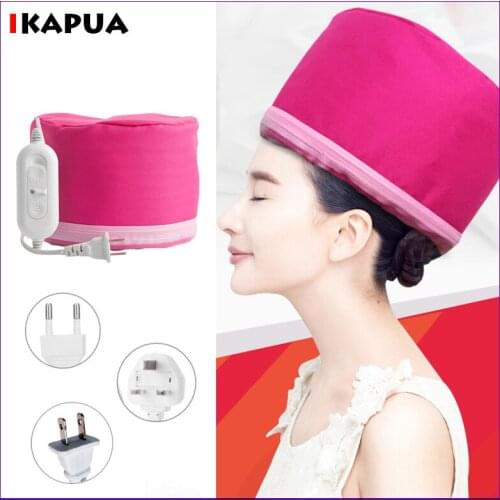 Adjustable Hair Steamer Cap Household Electric Heating Hat Hot Oil Treatment Hat for Women Hair Care Styling Tool Beauty machine