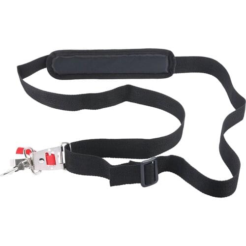 Nylon Strimmer Shoulder Harness Soft Strap Quick Release for Brush Cutter Lawn Mower Trimmers Brushcutters Strimmer Parts Black