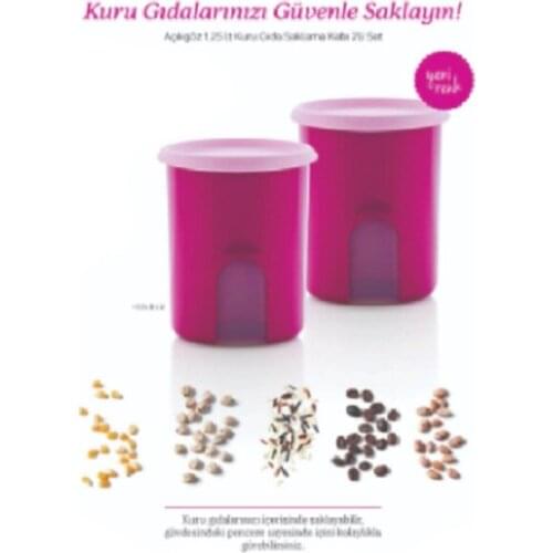 Tupperware Canny Single Finger 2 Piece 1,25 Lt