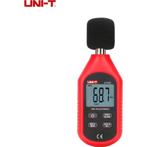 UNI-T UT353 Mini Digital Sound Lever Meters 30~130dB Noise Decibel Monitoring Sampling Rate 125ms MAX/MIN Test Free Shipping