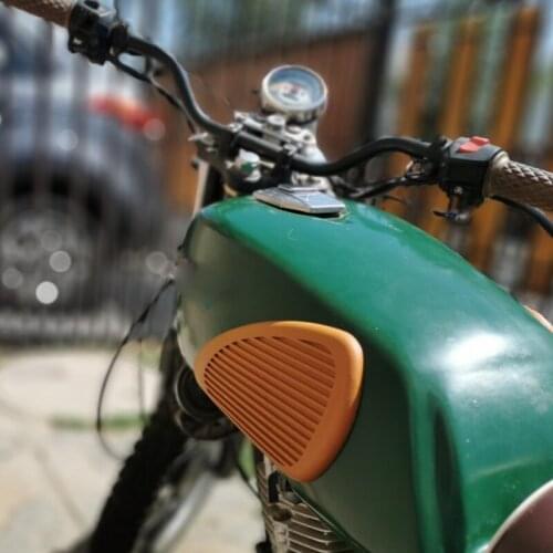 Universal Motorcycle Anti-slip Tank Pads Side Gas Knee Grip Traction Pad Protector Sticker Decals For Harley Cafe Racer Bobber