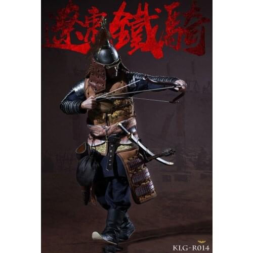In Stock For Collection Full Set KLG-R014 1/6 Ming Dynasty Liaodong Mongol Cavalier Mongolian Soldiers Figure Model Toy for Gift