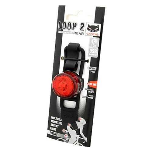 CATEYE Bicycle Safety Lights Cycling Wearable Warning Light Belt Runing Flashing Lamp Accessories LD140 with battery CR2032