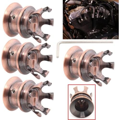 Motorcycle Screw Bolt Cap Royal Crown Topper Trim Engine Head Screw Cover For Harley Dyna Softail Twin Cam Big Twin 1340 Evo