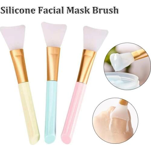 High Quality Makeup Brushes Mask Brush Face Mask Brush Silicone Gel DIY Cosmetic Beauty Tools Brochas Para Maquillaje Free Ship