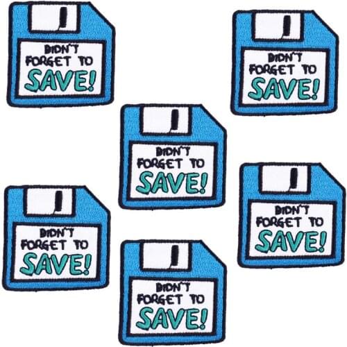 10Pcs/Set Cartoon Stripes Patches On Clothes Letter Patch Hippie Embroidery Patch Iron On Patches For Clothing Appliques Sticker