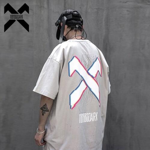 11 BYBBS DARK Hip Hop T-Shirt Men 2021 Summer Creative Print Streetwear Tshirts Men Tops Tees White Black WB128