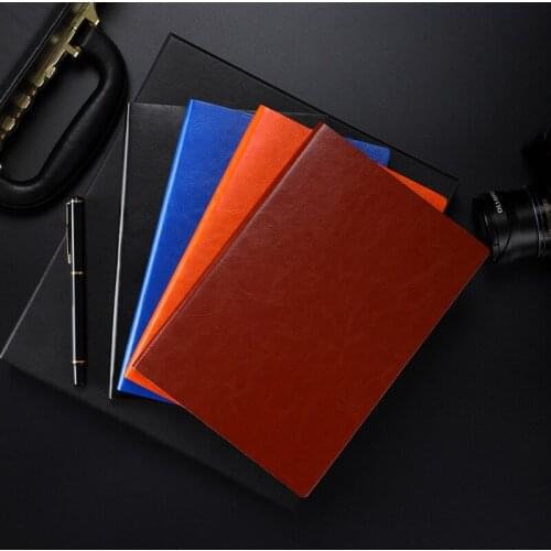 2021 Schedule Genuine Pu Leather Notebook Calendar Beautiful 365 Days Time Notebooks Plan Diary Soft Notepad For Records