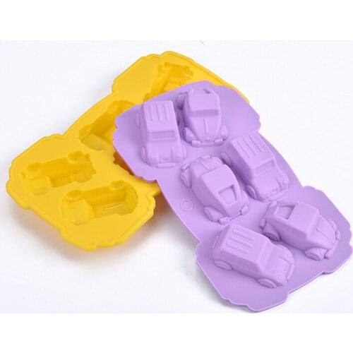 Car Silicone Mold Fondant Cake Chocolate Decorating Baking Tools Mould Soap Mold