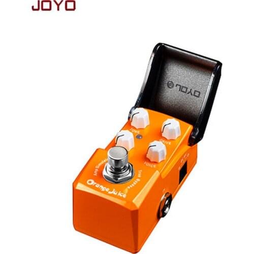 Free shipping JOYO JF-310 Orange Juice Orange Amplifier Simulator Overdrive Mini Smart guitar Effect Pedal ture bypass