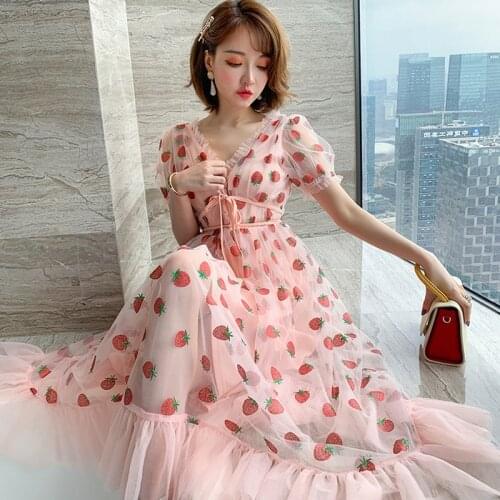 GUMPRUN Summer Dresses With Sleeves
