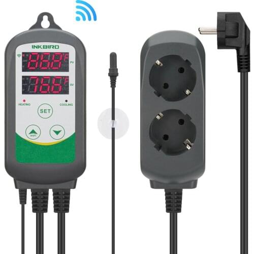 ITC-308WIFI Thermostat 220V Smart Home Incubator Temperature Controller Temperature Sensor Regulator with Plastic Probe Aquarium