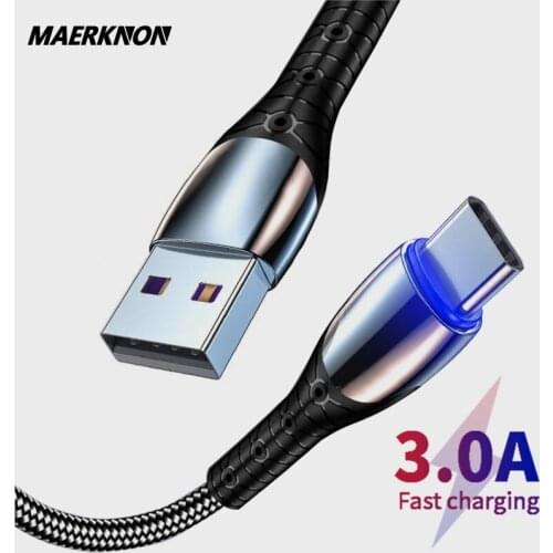 1M Micro USB Cable Type C Fast Charging Data Wire for Xiaomi mi 10 Redmi Note 8 Samsung S10 Quick Charge Wire Cord USB C Cable