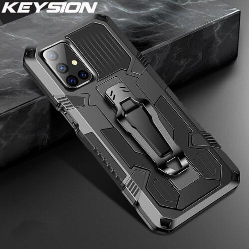 KEYSION Shockproof Case for Samsung M51 M31S M21 M30S Silicone Phone Back Cover for Galaxy A51 A71 A31 A21S A10 A20 A30S A50 A70