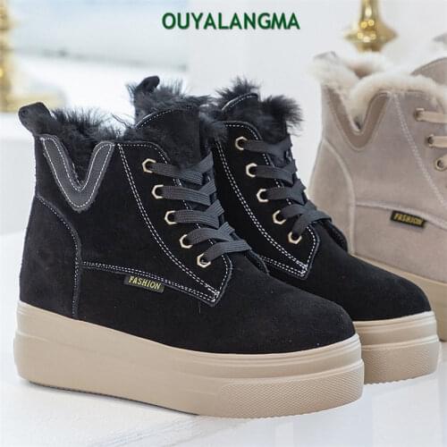 OUYALANGMA Women's Winter Boots