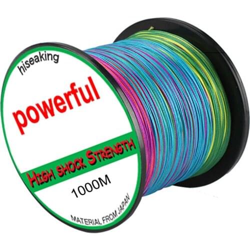 100M 500M 1000M Strands 10kg-60kg/30lb-180lb PE Braided Fishing Wire Multifilament Super Strong Fishing Line Japan Multicolor