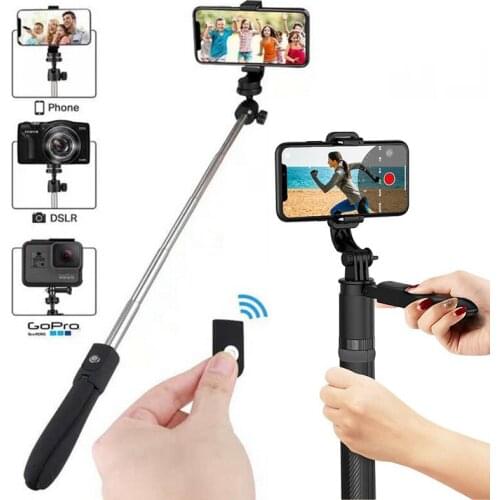 Bluetooth-compatible Selfie Stick Telescopic Folding Stabilizer Anti-Shake Lve Video Shooting Bracket Multifunctional Gimbal