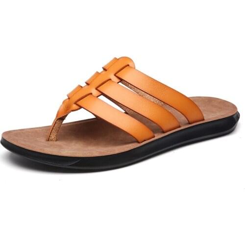 ZPCAILT Microfiber Mens Flip Flops Beach Slippers for Man Casual Outdoor Sandals Male Summer Swimming Water Shoes Sport Sneakers