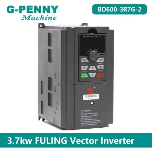 High Frequency FULING 1000Hz 3.7kw VFD Variable Frequency Driver 220V 380V Single Phase Input Three phase Input Output Inverter