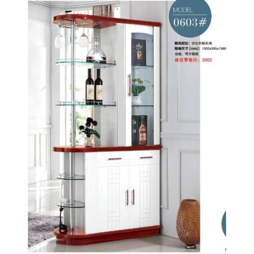 0603# Living room furniture wine cabinet display showcase Wine cooler living room cover cabinet Between Cabinet Office