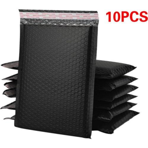 10pc Bubble Buffer Self Adhesive Seal Bags PE Waterproof Plastic Cellophane Bags Gifts Bag Candy Pouch Jewelry Packaging 18*23cm