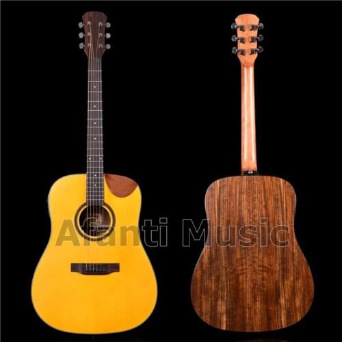 41 Inch Spruce Top / Walnut Back & Sides Acoustic Guitar of Afanti Music (AF-2046)