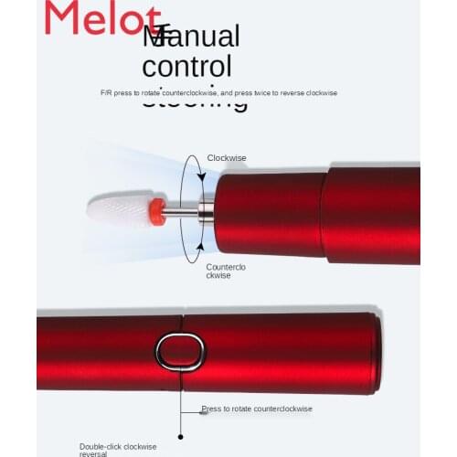 Nail Remover Grinding Machine Nail Piercing Device Fantastic Toe Nail Tool Tool Unloading for Nail Beauty Shop Portable