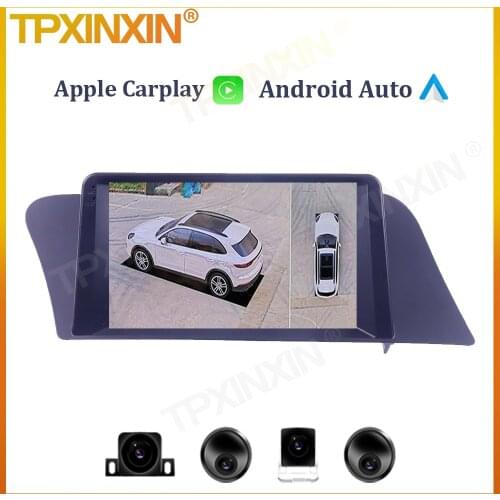 6+128G For Lexus RX270 RX300 RX450H 2009 - 2015 Android 10 Car Radio Multimedia Video Player Navigation GPS Carplay DSP