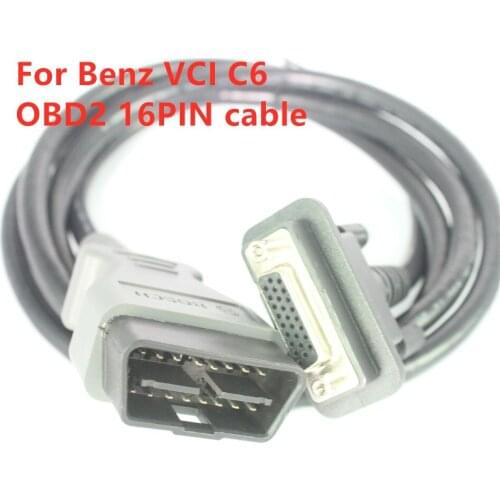 Car Diagnosis tool C6 MB Star C6 VCI SD Connect C6 OEM OBD2 16PIN connector cable