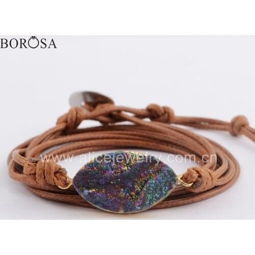 Кожаные браслеты BOROSA China At AliExpress
