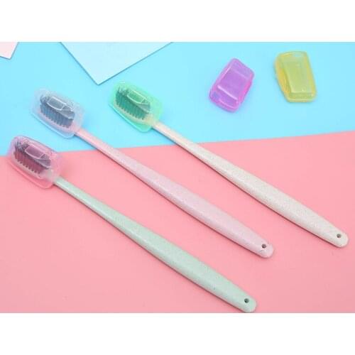 Toothbrush cover Candy-colored outdoor travel portable toothbrush heads 5pcs/SET 200sets