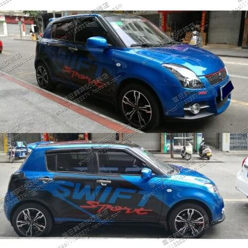 FOR Suzuki Swift Car Sticker Appearance Sports Decorative Decal Swift Fashion Custom Sticker