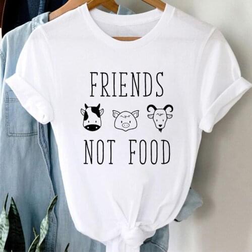 Tshirts For Women 2021 Harajuku Cow graphic tshirt women Short Sleeve tee shirt femme Summer Female T-shirt Plus Size 3XL
