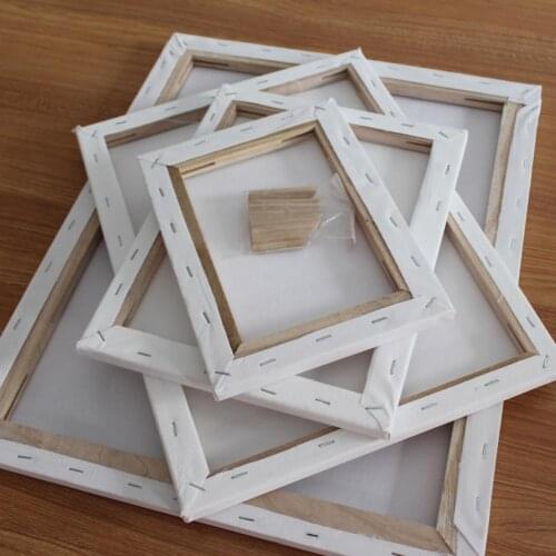 Painting Canvas Blank Cotton Canvas Panels Square Mounted Art Artist Boards Painting Tool Craft Drop ship