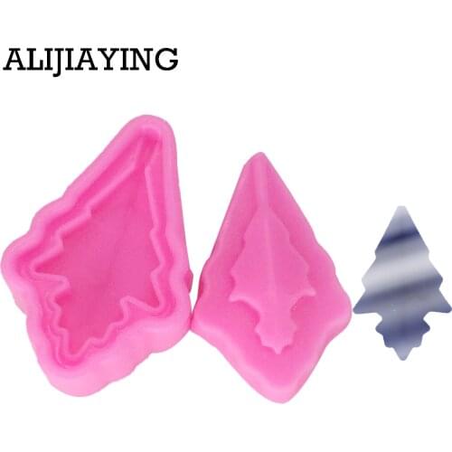 M1388 DIY Cake Tools 3D Leaves silicone mold dessert Decorating Gumpaste fondant Polymer Clay Resin mould