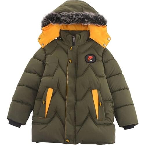 Kids coat 2020 new Spring Winter Boys Jacket for Boys Children Clothing Hooded Outerwear Baby Boys Clothes 5 6 7 8 9 10 Years