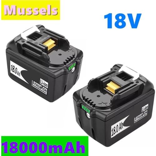 18V 18.0Ah Battery for Makita Power Tool BL1830 BL1840 BL1850 BL1860 1890 18 v 18Volt 18000mAh Lithium-Ion Replacement 18A