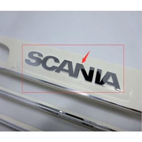 Tamiya scania actros truck logo sticker decals for tamiya 1/14th scale rc scania r730 tractor trailer truck