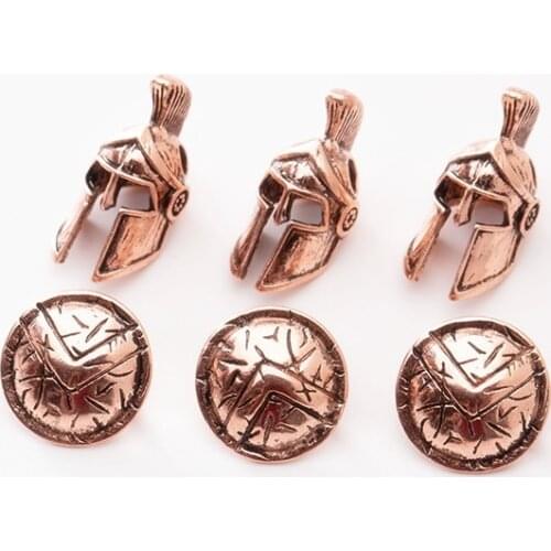 2020 New 1 Set Paracord Beads DIY Pendant Buckle for Paracord Knife Lanyards Metal Charms For Paracord Bracelet Accessories