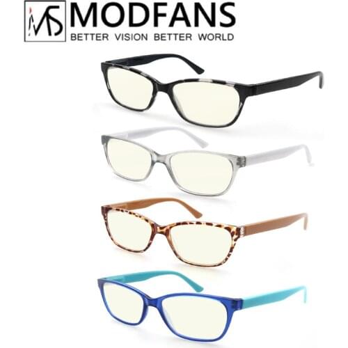 Anti Blue Light Blocking Glasses Women Computer Spectacles Radiation Protection Gaming Spectacle Spring Hinge Non Prescription