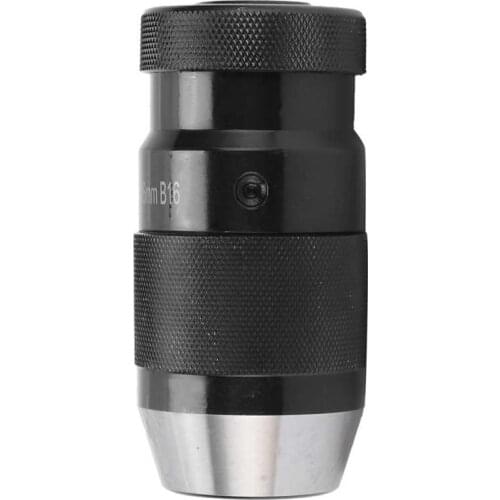 Hand drill chuck milling collet chuck Drill Chuck 40CR Self‑Tightening Self‑Locking 1‑16B16 1‑16mm Hardware Tool for